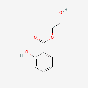 サリチル酸グリコール 분자 구조