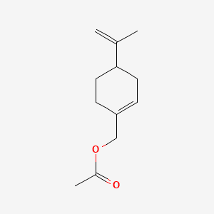 4-METHYLVINYLCYCLOHEXENE-1-METHYL ACETATE 분자 구조