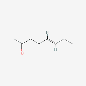 5-Octen-2-one, (E)- 분자 구조