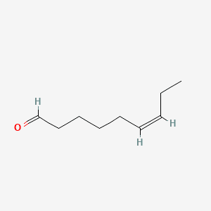6-Nonenal, (Z)- 분자 구조