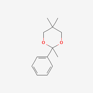 2,5,5-TRIMETHYL-2-PHENYL-1,3-DIOXANE Molecular structure