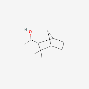 Bicyclo[2.2.1]heptane-2-methanol, .alpha.,3,3-trimethyl- 분자 구조