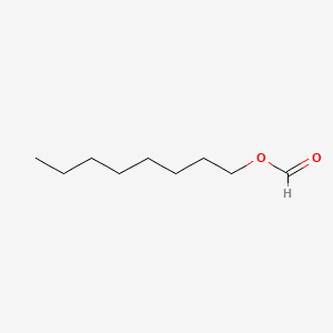 Formic acid, octyl ester 분자 구조