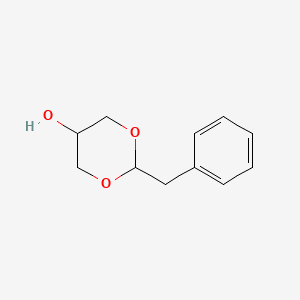 PHENYLACETALDEHYDE GLYCERYL 1,3-CYCLIC ACETAL Molecular structure