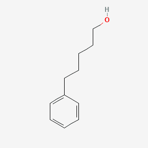 Benzenepentanol 분자 구조