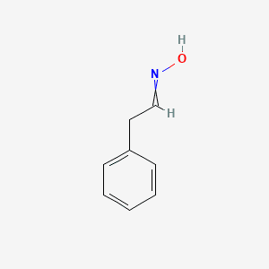 Benzeneacetaldehyde, oxime 분자 구조