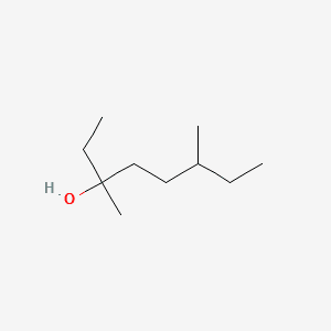 3-Octanol, 3,6-dimethyl- 분자 구조