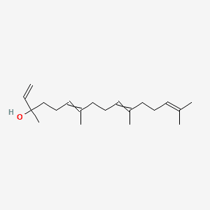 TETRAMETHYL-HEXADECATETRAEN-3-OL 분자 구조