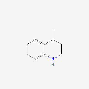 Quinoline, 1,2,3,4-tetrahydro-4-methyl- 분자 구조