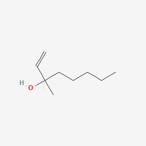 1-Octen-3-ol, 3-methyl- 분자 구조