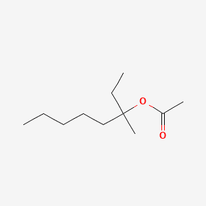 3-METHYL-3-OCTYL ACETATE 분자 구조
