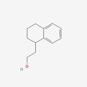 1-Naphthaleneethanol, 1,2,3,4-tetrahydro- 분자 구조