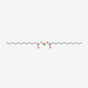 Dodecanoic acid, magnesium salt 분자 구조
