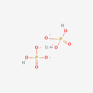 TITANIUM BIS(HYDROGEN PHOSPHATE) 분자 구조
