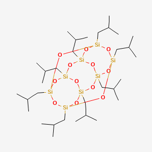 ISOBUTYL POLYSILSESQUIOXANE 분자 구조