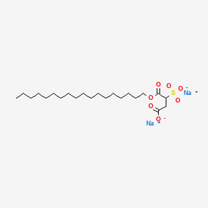DISODIUM STEARYL SULFOSUCCINATE Molecular structure