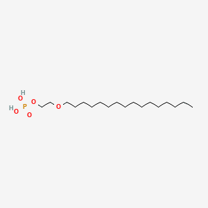 CETETH-8 PHOSPHATE 분자 구조