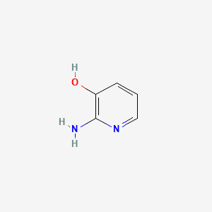 2-AMINO-3-HYDROXYPYRIDINE 분자 구조