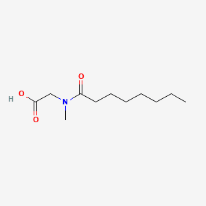 CAPRYLOYL SARCOSINE 분자 구조