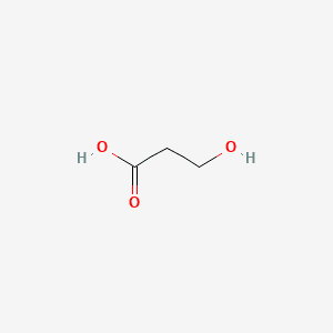 3-HYDROXYPROPIONIC ACID 분자 구조