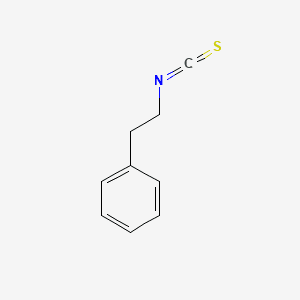 Benzene, (2-isothiocyanatoethyl)- 분자 구조