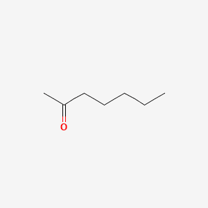 2-Heptanone 분자 구조