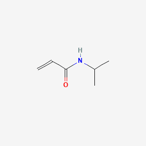 ISOPROPYLACRYLAMIDE 분자 구조