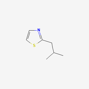 Thiazole, 2-(2-methylpropyl)- 분자 구조