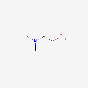 2-Propanol, 1-(dimethylamino)- 분자 구조
