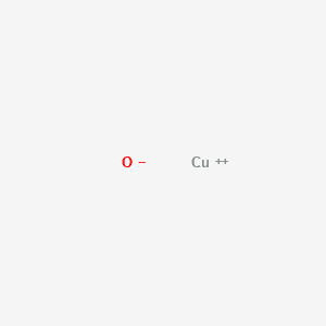 Copper oxide (CuO) 분자 구조