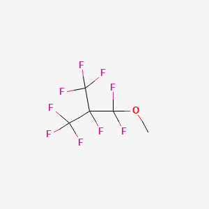METHYL PERFLUOROISOBUTYL ETHER 분자 구조
