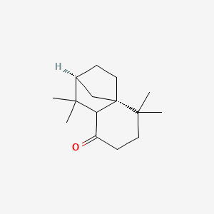 ISOLONGIFOLENE KETONE EXO 분자 구조