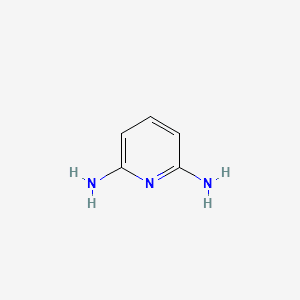 2,6-DIAMINOPYRIDINE 분자 구조