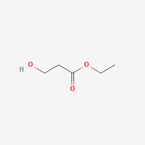 ETHYL 3-HYDROXYPROPIONATE 분자 구조