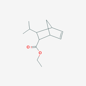 ETHYL ISOPROPYL-BICYCLOHEPTENE-2-CARBOXYLATE Estructura molecular