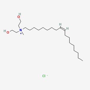 PEG-2 OLEAMMONIUM CHLORIDE 분자 구조