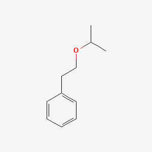 Benzene, [2-(1-methylethoxy)ethyl]- 분자 구조