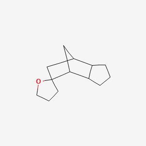 DECAHYDROSPIROFURAN-METHANO-5H-INDENE Molecular structure