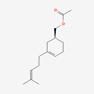 METHYLPENTENYL-CYCLOHEXENE-1-METHYL ACETATE 분자 구조