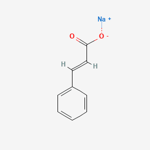 SODIUM CINNAMATE 분자 구조