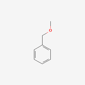 Benzene, (methoxymethyl)- 분자 구조