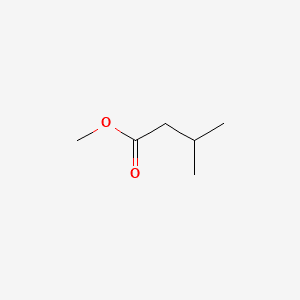 Butanoic acid, 3-methyl-, methyl ester 분자 구조