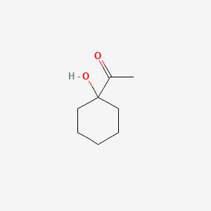 Ethanone, 1-(1-hydroxycyclohexyl)- 분자 구조