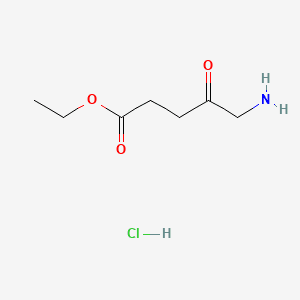 ETHYL AMINOLEVULINATE HCL 분자 구조