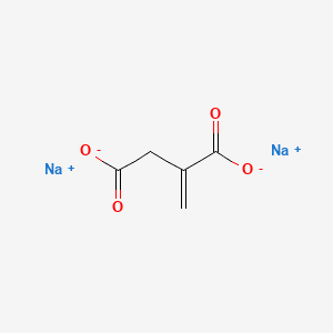DISODIUM ITACONATE 분자 구조