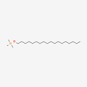 STEAROXYTRIMETHYLSILANE 분자 구조