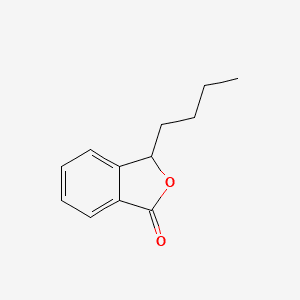 1(3H)-Isobenzofuranone, 3-butyl- 분자 구조