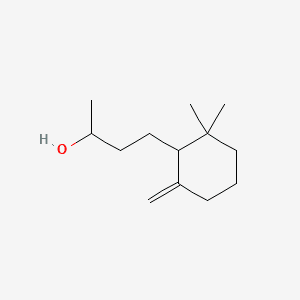 TRIMETHYL-6-METHYLENECYCLOHEXANEPROPANOL 분자 구조