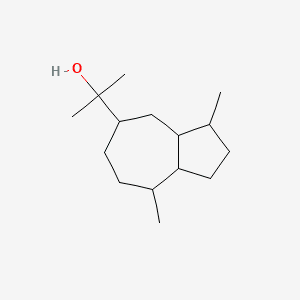 DECAHYDRO-TETRAMETHYLAZULENE-5-METHANOL Molecular structure