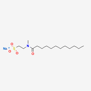 SODIUM METHYL LAUROYL TAURATE 분자 구조